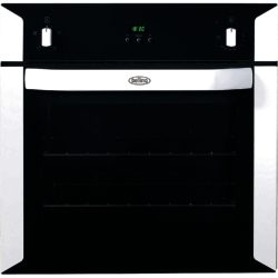 Belling BI60FP W 60cm Built-in Single Fan Oven with Programmer in White